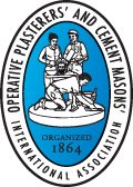 Operative Plasterers and Cement Masons International Association logo