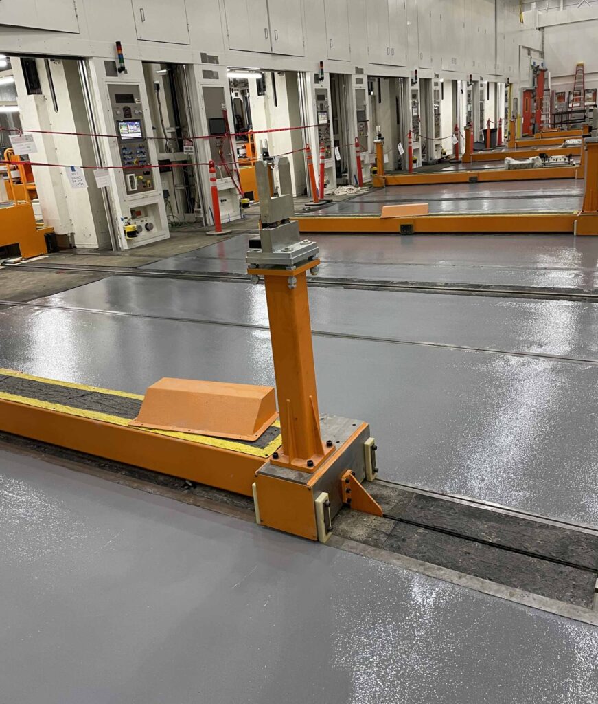 Industrial Center Flooring