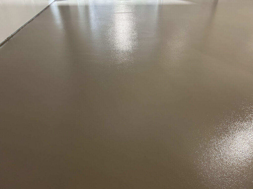 Newly Applied Epoxy