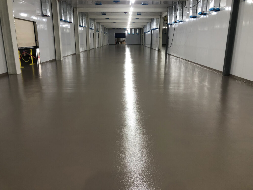 Flooring at Battery Facility