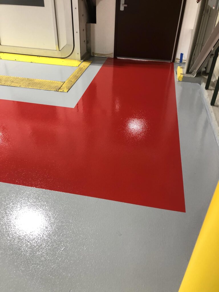 Industrial Floor Safety Signaling