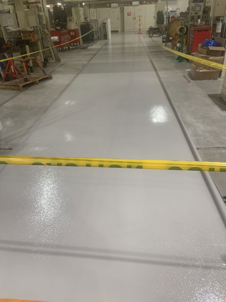 34 mil Thick Coating System at an Automotive Engine Plant