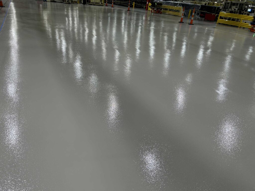 Fresh Epoxy Floor Coating