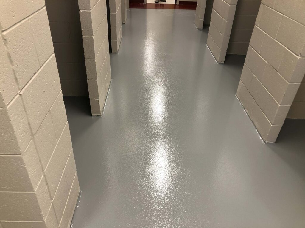 Gray Epoxy Flooring